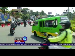 Kepadatan Lalin di Simpang Gadog - NET10