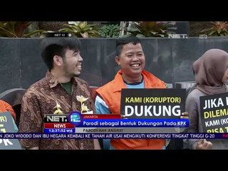 Pegiat Anti Korupsi Berparodi di KPK - NET12