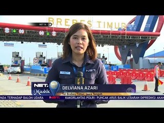 Geliat Arus Balik Mudik Belum Terlihat di GT Brebes Timur - Net 16