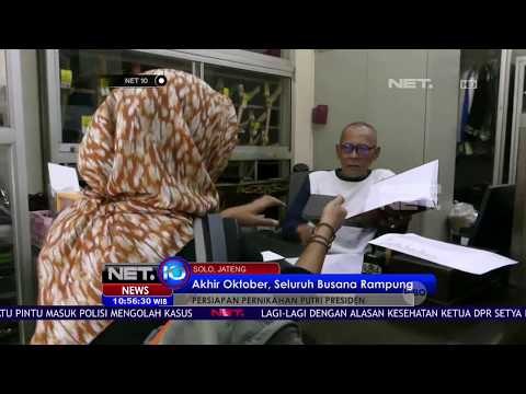 Sebulan Jelang Pernikahan Putri Presiden Jokowi - NET10