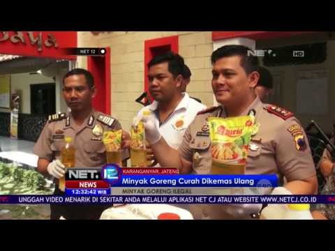 Minyak Goreng Ilegal Curah Dikemas Ulang - NET 12