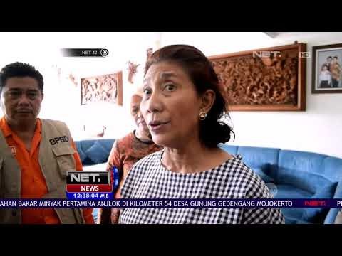 Naik Helikopter, Menteri Susi Serahkan Foto Kerusakan Hutan Pangandaran Pada Pemerintah - NET12