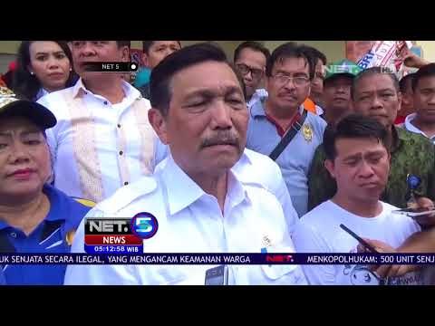 Pasca Status Gunung Agung Menjadi Awas, Menko Luhut Tinjau Posko Pengungsian - NET5