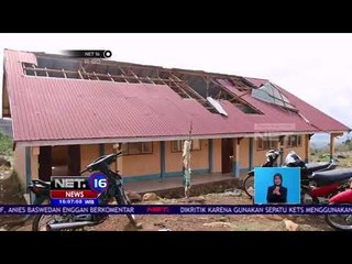 Скачать видео: Belasan Rumah dan Sekolah Rusak Diterjang Angin Puting Beliung - NET16