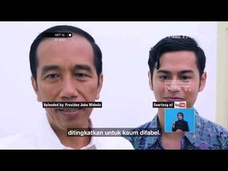 Presiden Jokowi Belajar Bahasa Isyarat