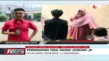 Kondisi dari Mapolda Metro Jaya Terkait 13 Mahasiswa yang Ditahan