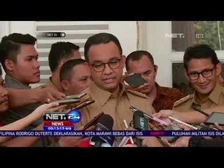Anies Mengawali Tour Dengan Menaiki Bus City Tour NET24