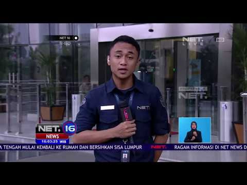 Live Report: Gedung KPK - Pemeriksaan Siti Masitha dan Rita Widyasari - NET16