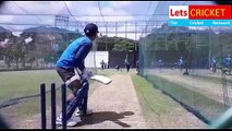 MS Dhoni Batting practice before Australia ODI 2017