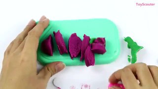 LEARN HOW TO COOK with Play Doh Vegetables –Toy Cutting Veggies Soup & Spaghetti