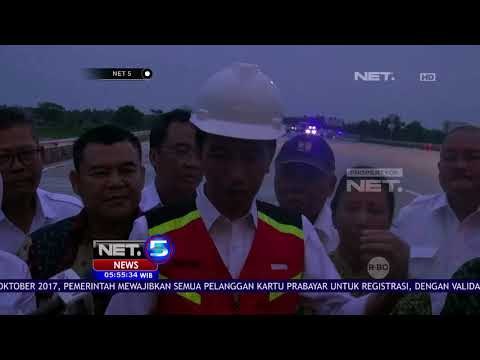 Presiden Jokowi Resmikan Tol Palembang Indralaya - NET5