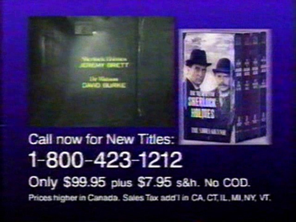 A&E Sherlock Holmes The Greek Interpreter Credits