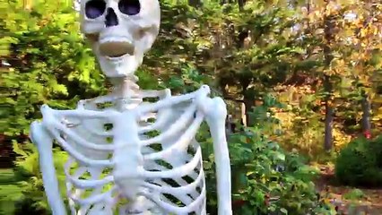 Bad Kids & Giant Skeleton! Johny Johny Yes Papa - Baby Song Nursery Rhymes for Children
