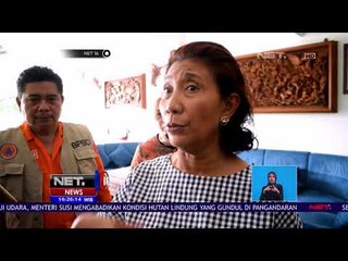 Mentri Susi Pudjiastuti Pantau Kawasan yang Tertimpa Bencana - NET16