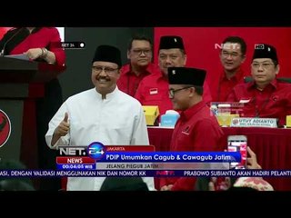 PDIP dan PKB Sepakat Calonkan Saifullah Yusuf -Azwar Anas - NET24