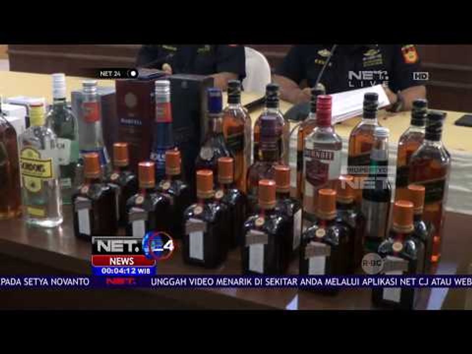 Miras Hingga Ponsel Pintar Ilegal Berhasil Diamankan Petugas Bea Cukai - NET24