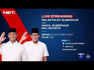 Live Streaming - Pelantikan Gubernur dan Wakil Gubernur DKI Jakarta