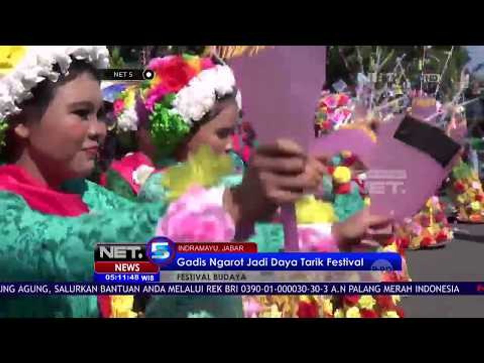 Gadis Ngarot Khas Indramayu Ini Ramaikan Festival Cimanuk - NET5
