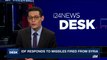 i24NEWS DESK | IDF responds to missiles fired from Syria | Saturday, October 21st 2017