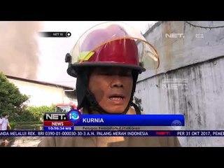 Pabrik Kain Tenun di Bandung Hangus Terbakar - NET10