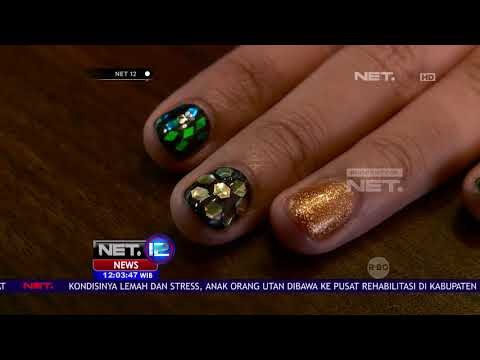 Glass Nail Art, Tren Kuku Glassy Look Asal Korea Selatan - NET12