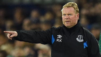 Télécharger la video: 'I'm still the man!' - Koeman reacts to Everton pressure