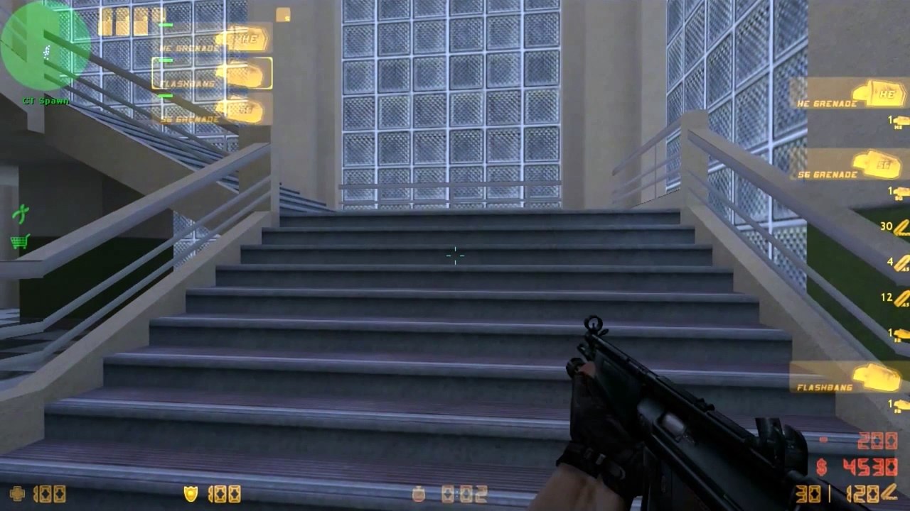 Counter-Strike: Condition Zero gameplay with Hard bots - Stadium - Counter-Terrorist (Old - 2014)