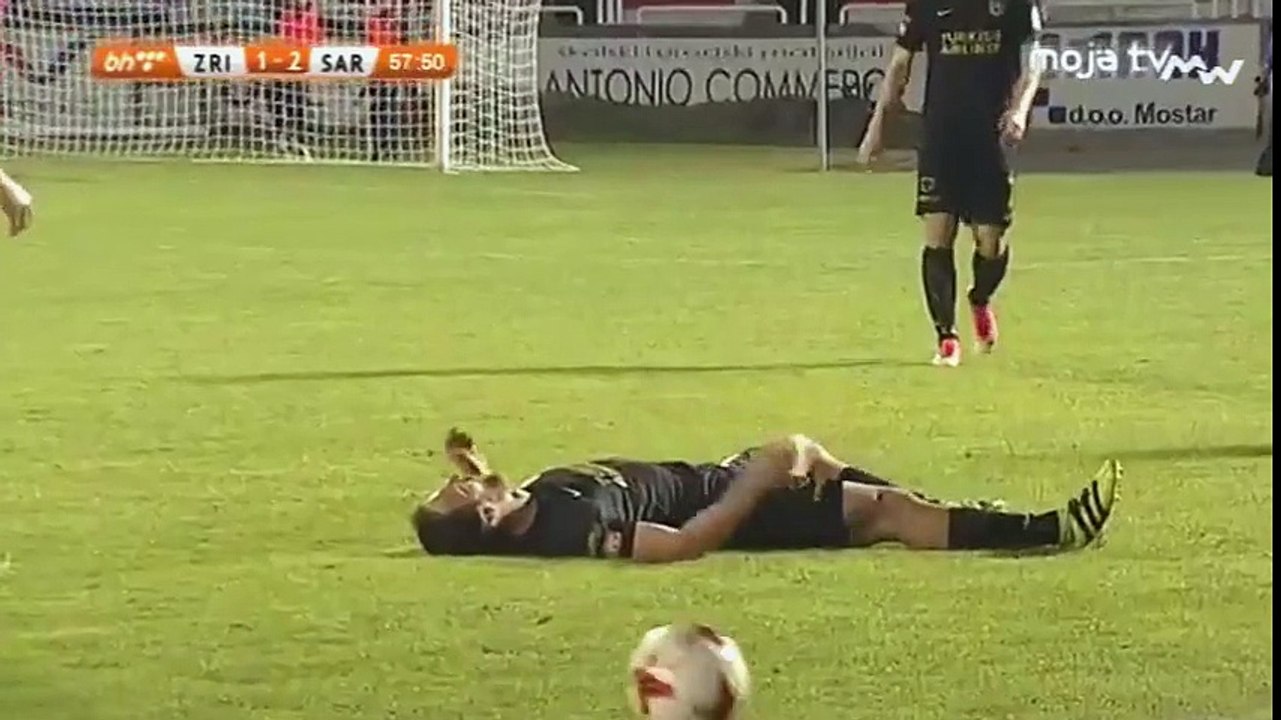 HŠK Zrinjski - FK Sarajevo / Fair Play: Igrači Zrinjskog pomogli Ivetiću