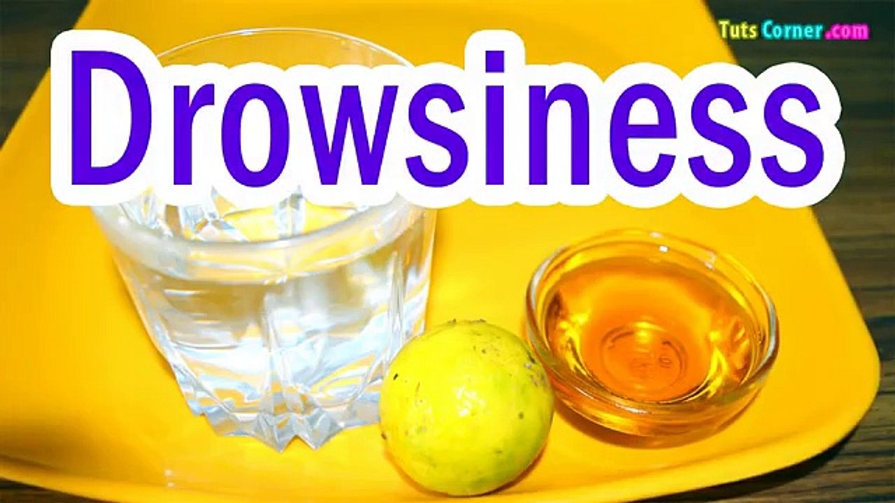 Home Remedy for Drowsiness