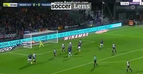 Issa Diop GOAL HD - Angers 0-1 Toulouse 21/10/2017 HD