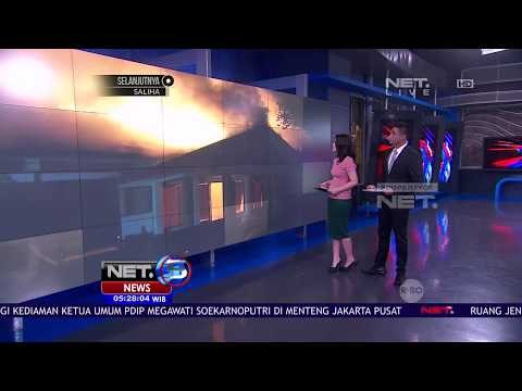 Asrama Dosen Universitas Palangkaraya Hangus Terbakar - NET5