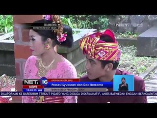 Meskipun Mengungsi, Warga Tetap Menikah - NET16