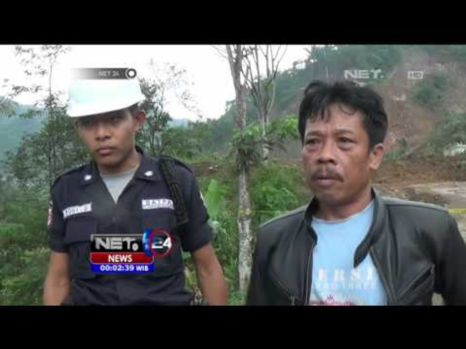 Tebing Longsor, Ratusan Warga Lereng Kaki Gunung Salak Mengungsi - NET24