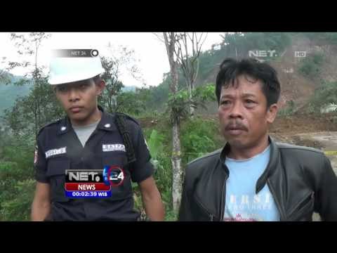 Tebing Longsor, Ratusan Warga Lereng Kaki Gunung Salak Mengungsi - NET24