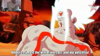 Goku trasformacion Anime War 4 legedaryu