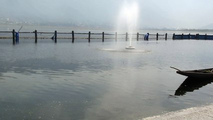Beautiful Dall lake View from Hazrat Bal Dargah ,Shreenagar ,Kashmir
