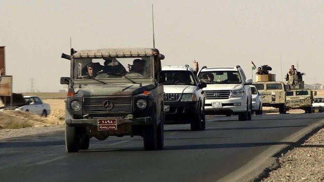 Kurdish troops deploy to Kirkuk area after Iraqi army take-over