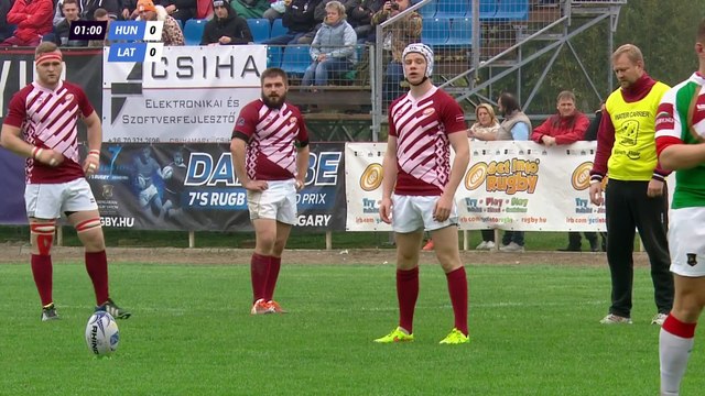 REPLAY HUNGARY / LATVIA - RUGBY EUROPE CONFERENCE 1 NORTH 2017/2018