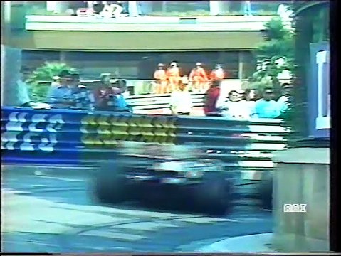 Gran Premio di Monaco 1987: Interviste a De Cesaris e Caffi, sorpasso di Prost a Cheever e pit stop di Cheever