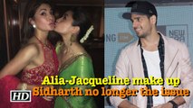 Alia-Jacqueline pout & make up, Sidharth no longer the issue?
