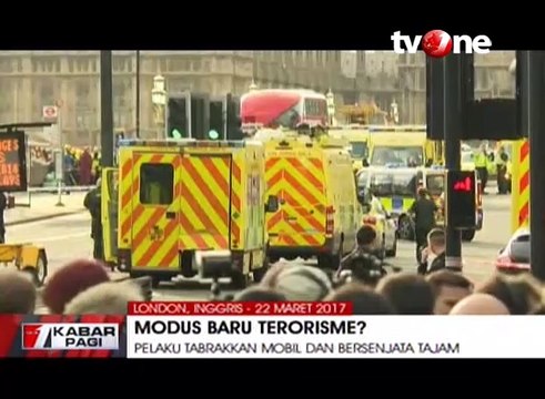 Modus Baru Terorisme, Tabrakkan Mobil ke Pejalan Kaki