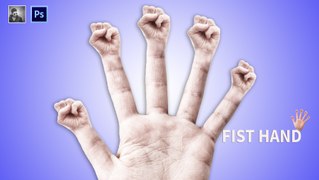 Fist Hand Image | Adobe Photoshop CC 2015 | Ju Joy Design Bangla | By Ibru