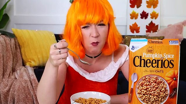 Pumpkin Spice PASTA?! Testing 20 Pumpkin Spice Foods! Alisha Marie
