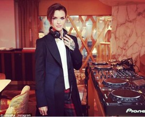 Ruby Rose djs and Lily Aldrige slays at Bulgari store opening