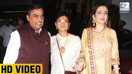 Ambani Family Attends Aamir Khan's Diwali Bash