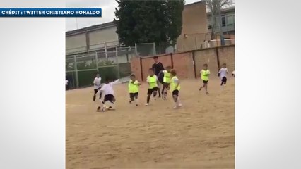Le golazo du fils de Cristiano Ronaldo
