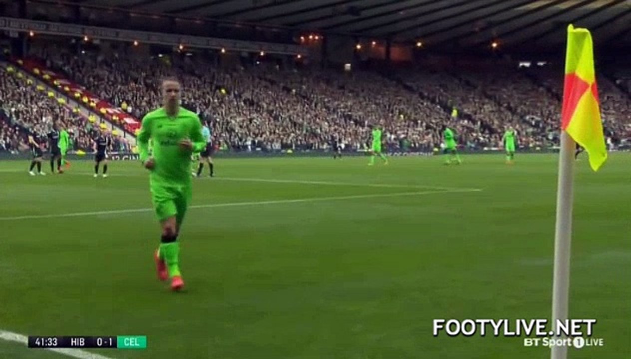 Lustig Second Goal - Hibernian 0 - 2	 Celtic 21.10.2017 HD