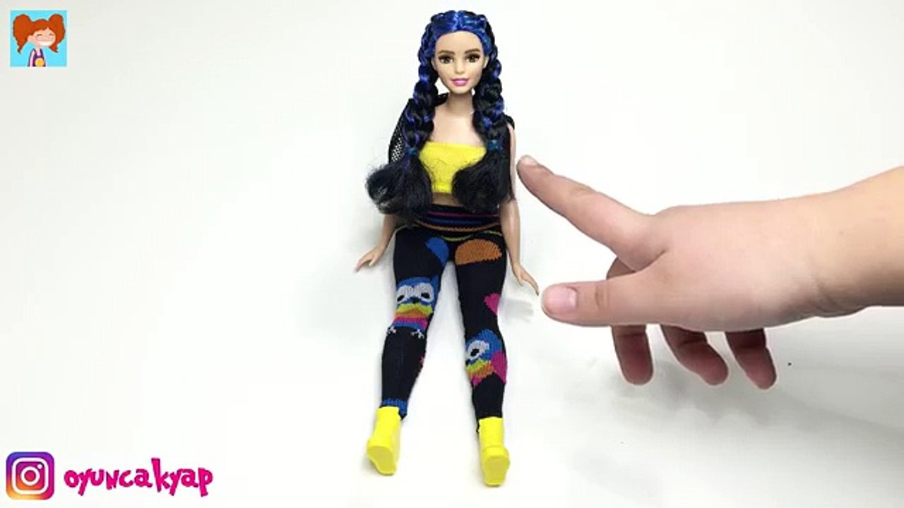 Barbie Mikrodalga Fırın Yapımı Kendin Yap Barbie Bebek Mutfak Eşyaları Oyuncak Yap