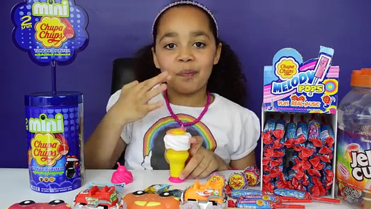 Chupa Chups Melody Lollipops Tongue Painter Lollipops Car Toy Lollies Candy & Sweets Revie