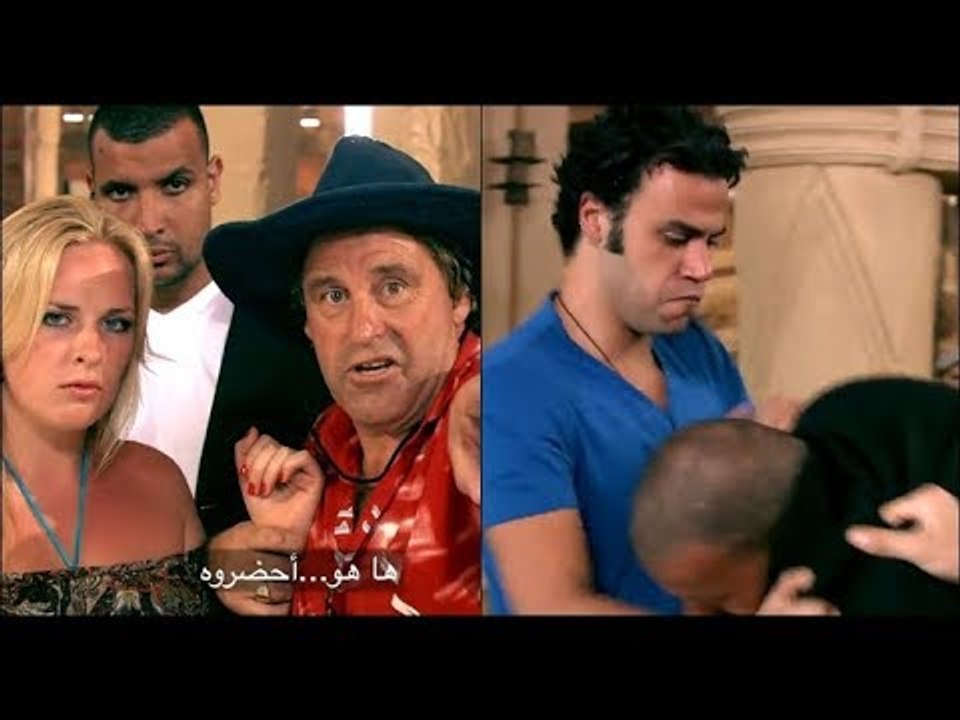 مشهد أكشن للنجمين " محمد إمام وأحمد السعدني " ورد فعل الزعيم عادل إمام #ناجي_عطاالله